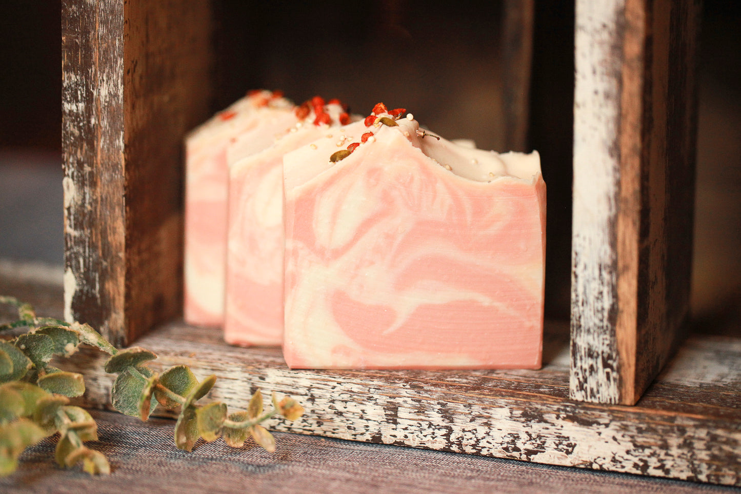 Peach Bellini Soap by Faith and Grace Soap Co.