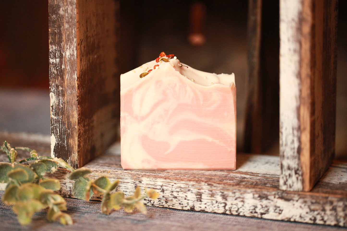Peach Bellini Soap by Faith and Grace Soap Co.