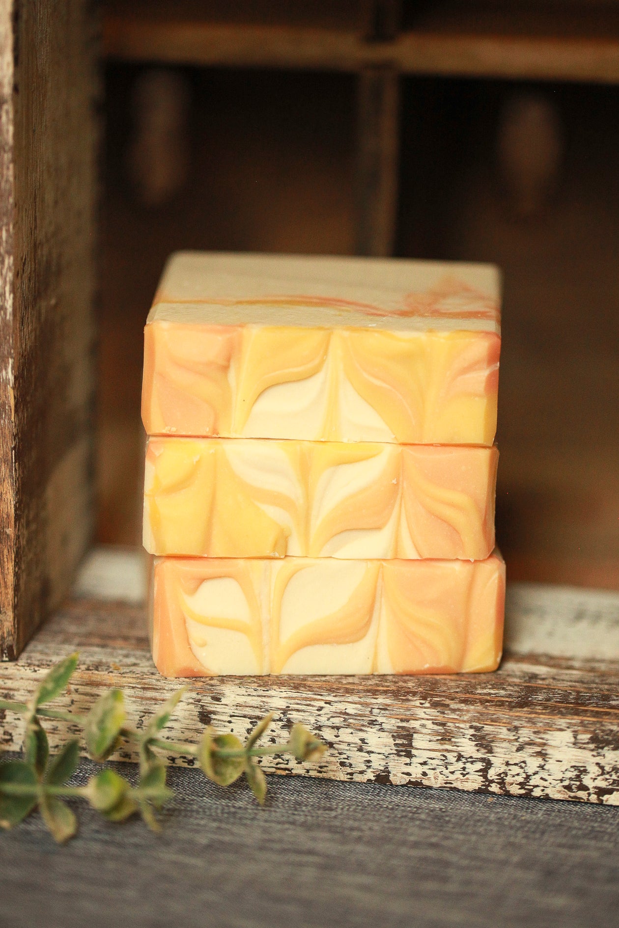 Pineapple Mango Cold Process Soap by Faith and Grace Soap Co.