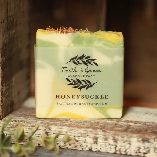 Honeysuckle Cold Process Bar Soap