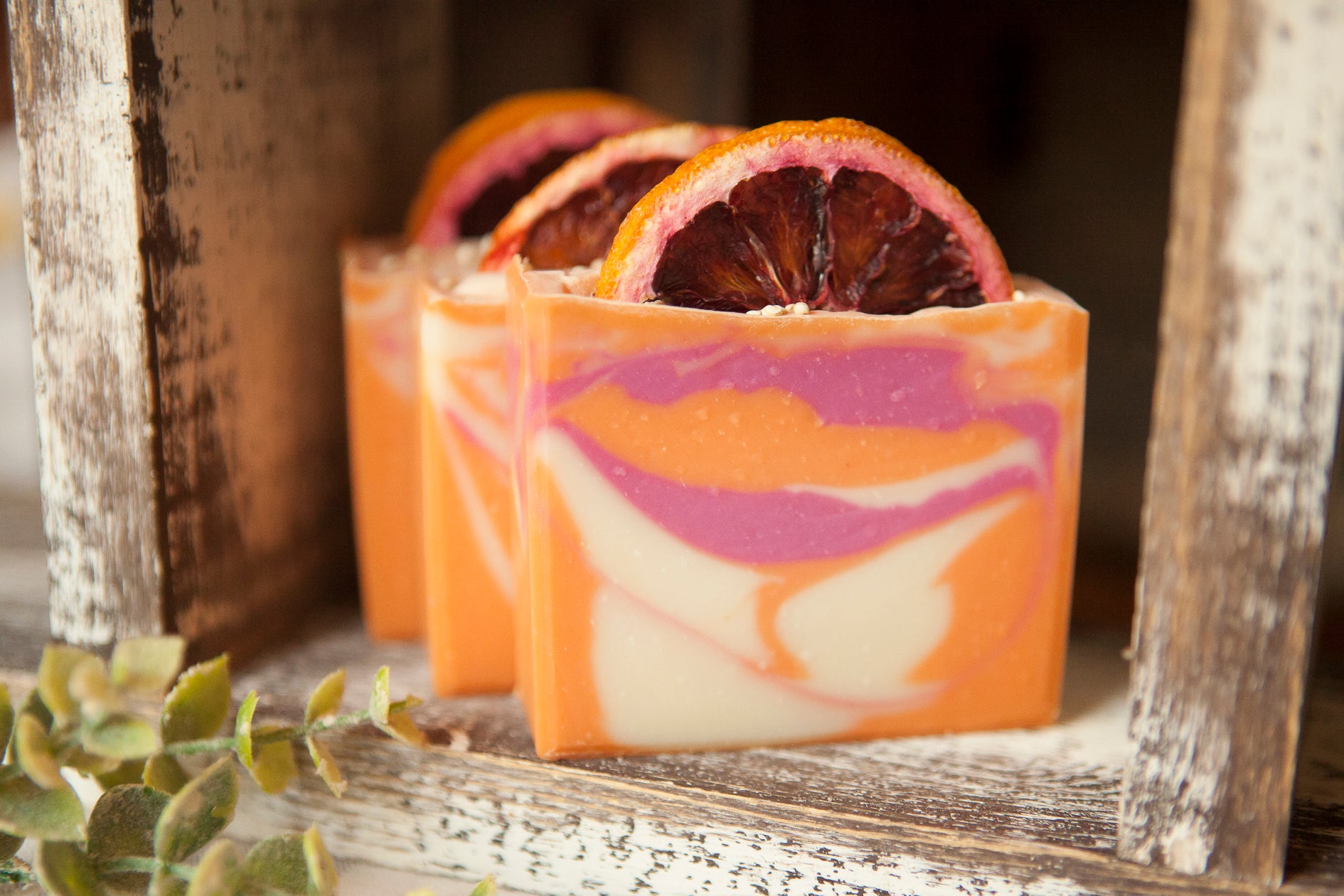 Faith and Grace Soap Co. Blood Orange and Goji Berry Handmade Cold Process Soap