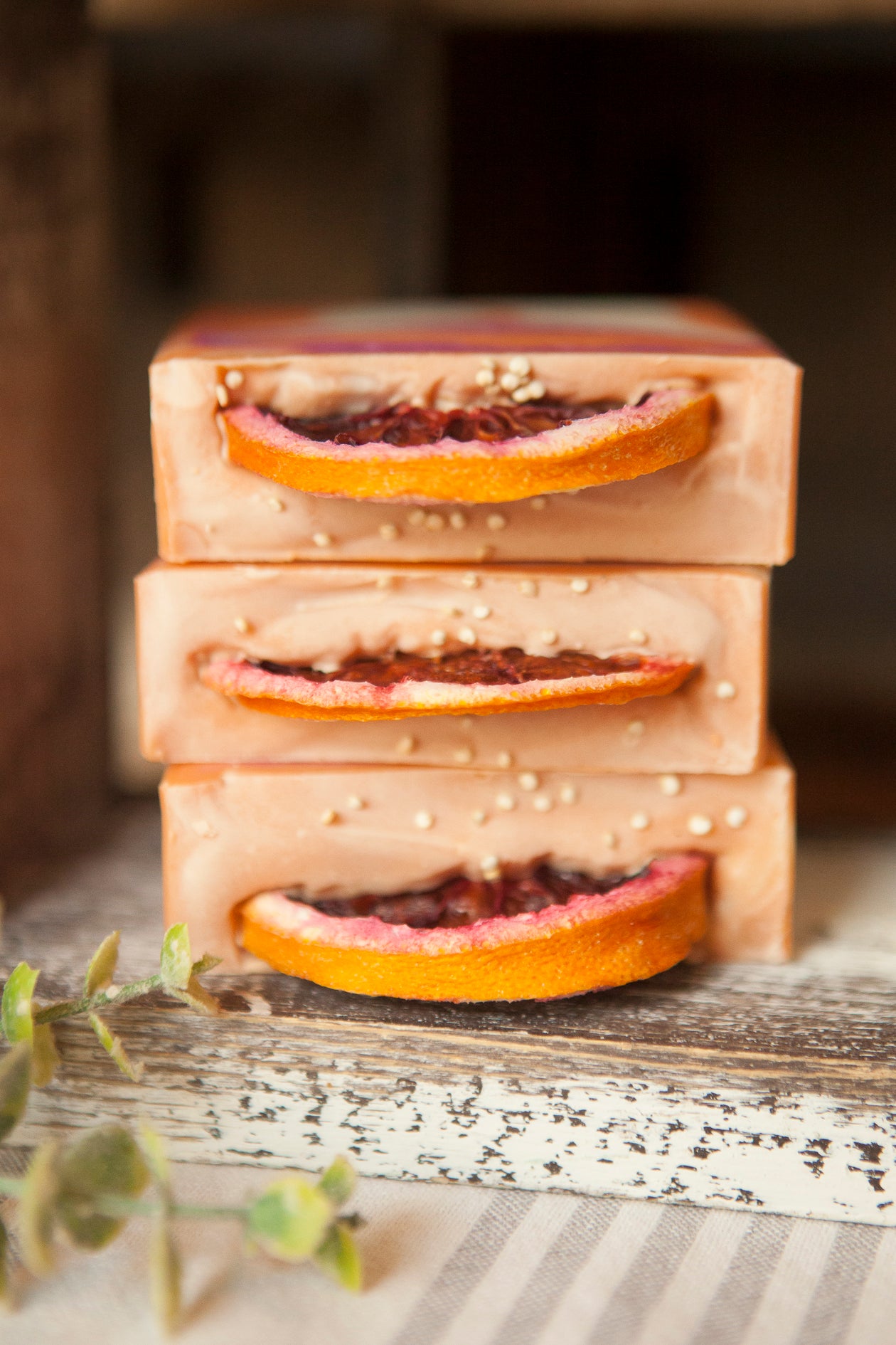 Faith and Grace Soap Co. Blood Orange and Goji Berry Handmade Cold Process Soap