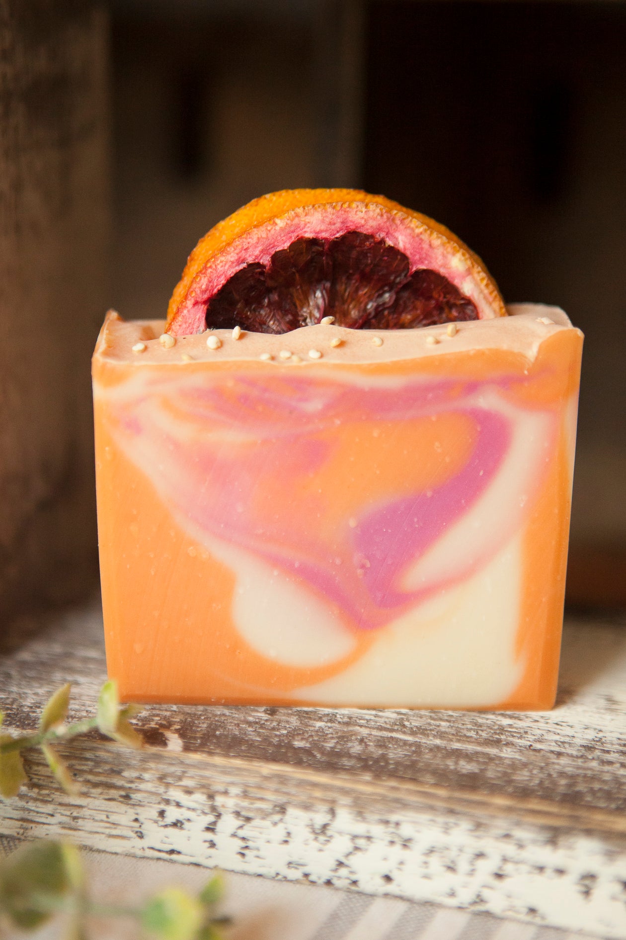 Faith and Grace Soap Co. Blood Orange and Goji Berry Handmade Cold Process Soap