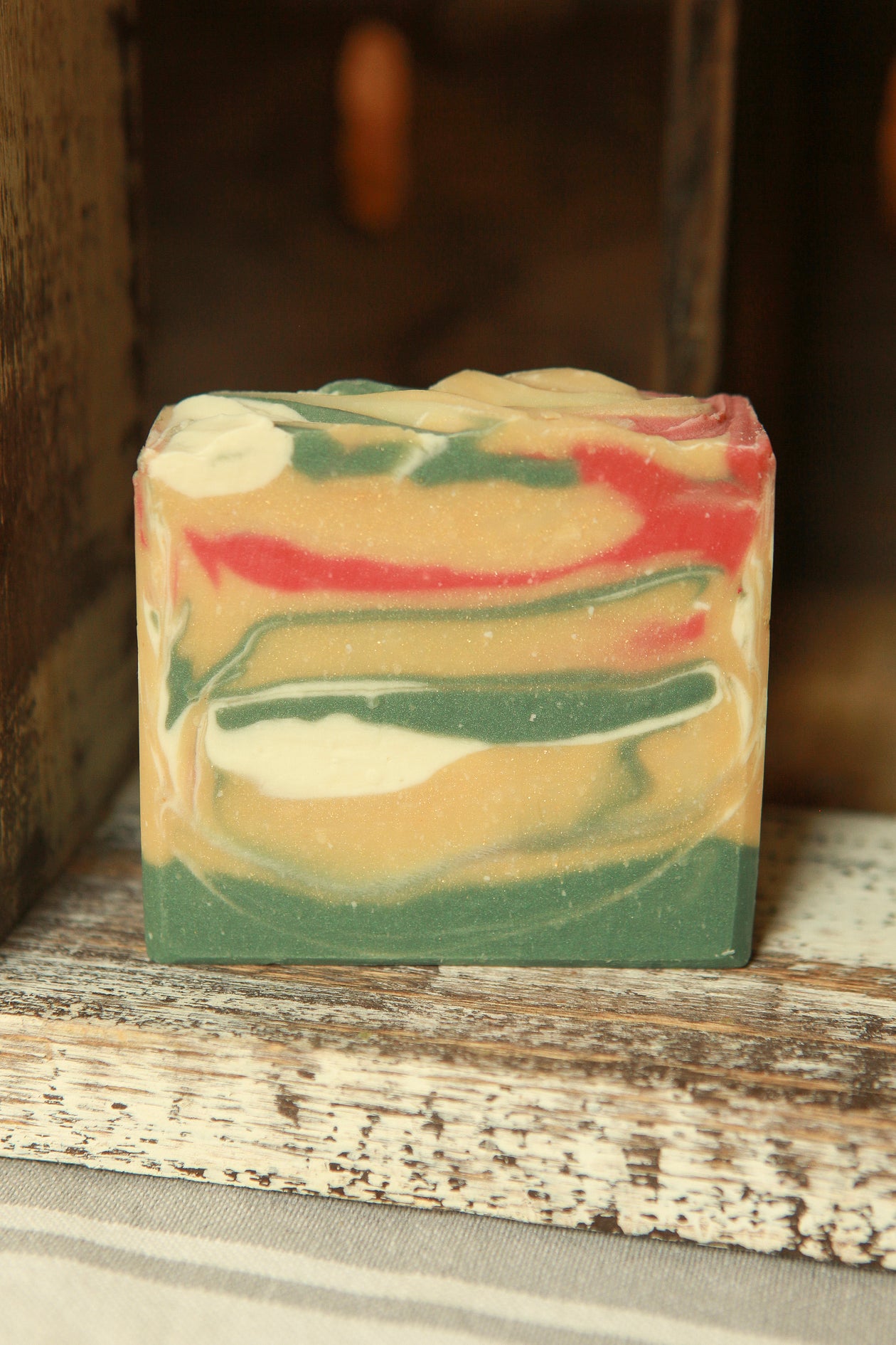 Cozy Flannel Cold Process Soap by Faith and Grace Soap Co.