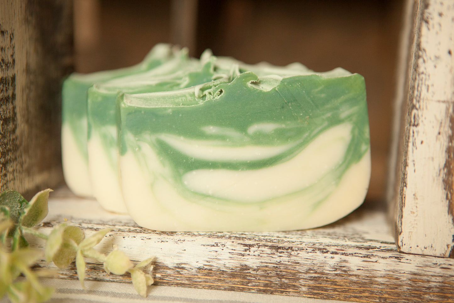 Eucalyptus Spearmint Cold Process Soap by Faith and Grace Soap Co.