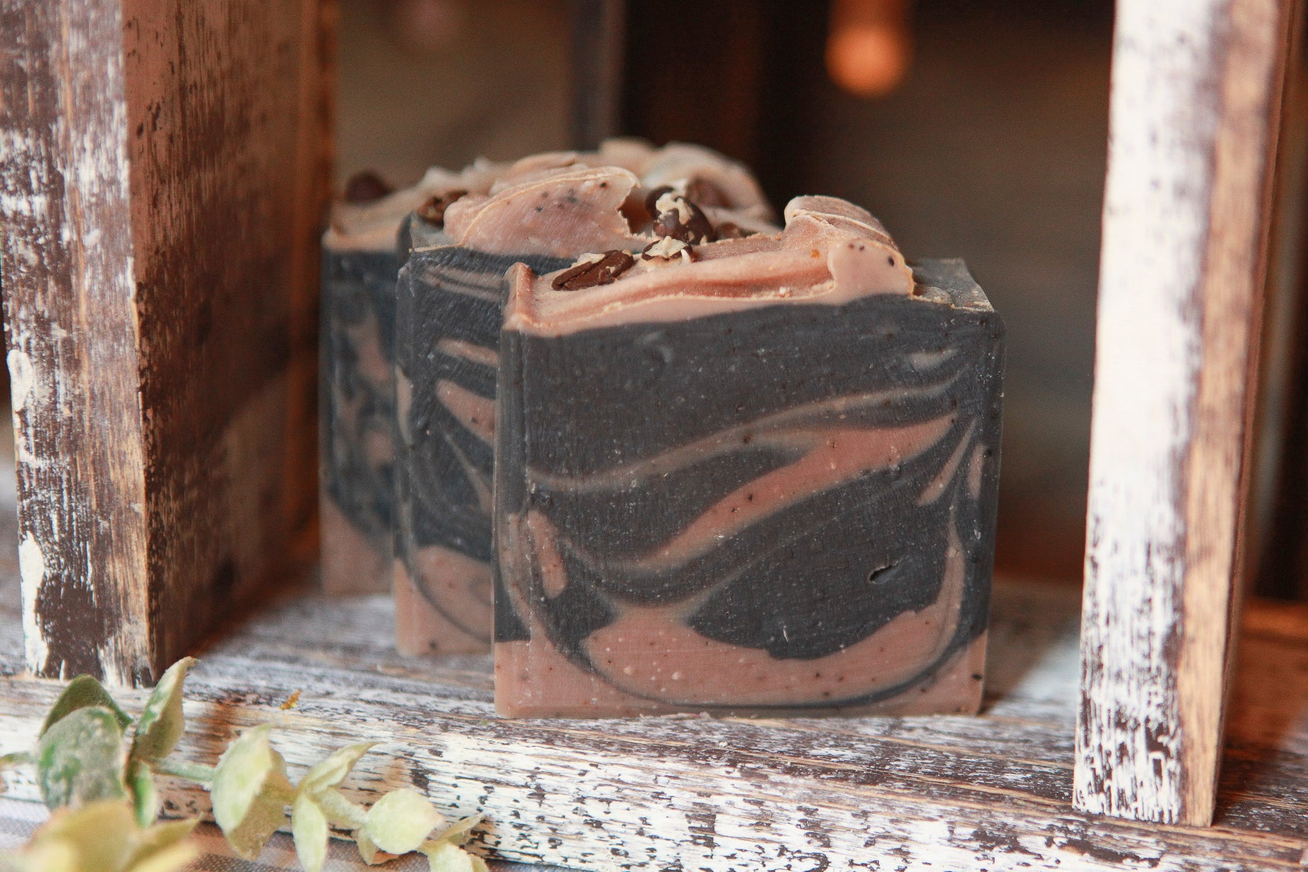 Exfoliating Espresso Cold Process Soap by Faith and Grace Soap Co.