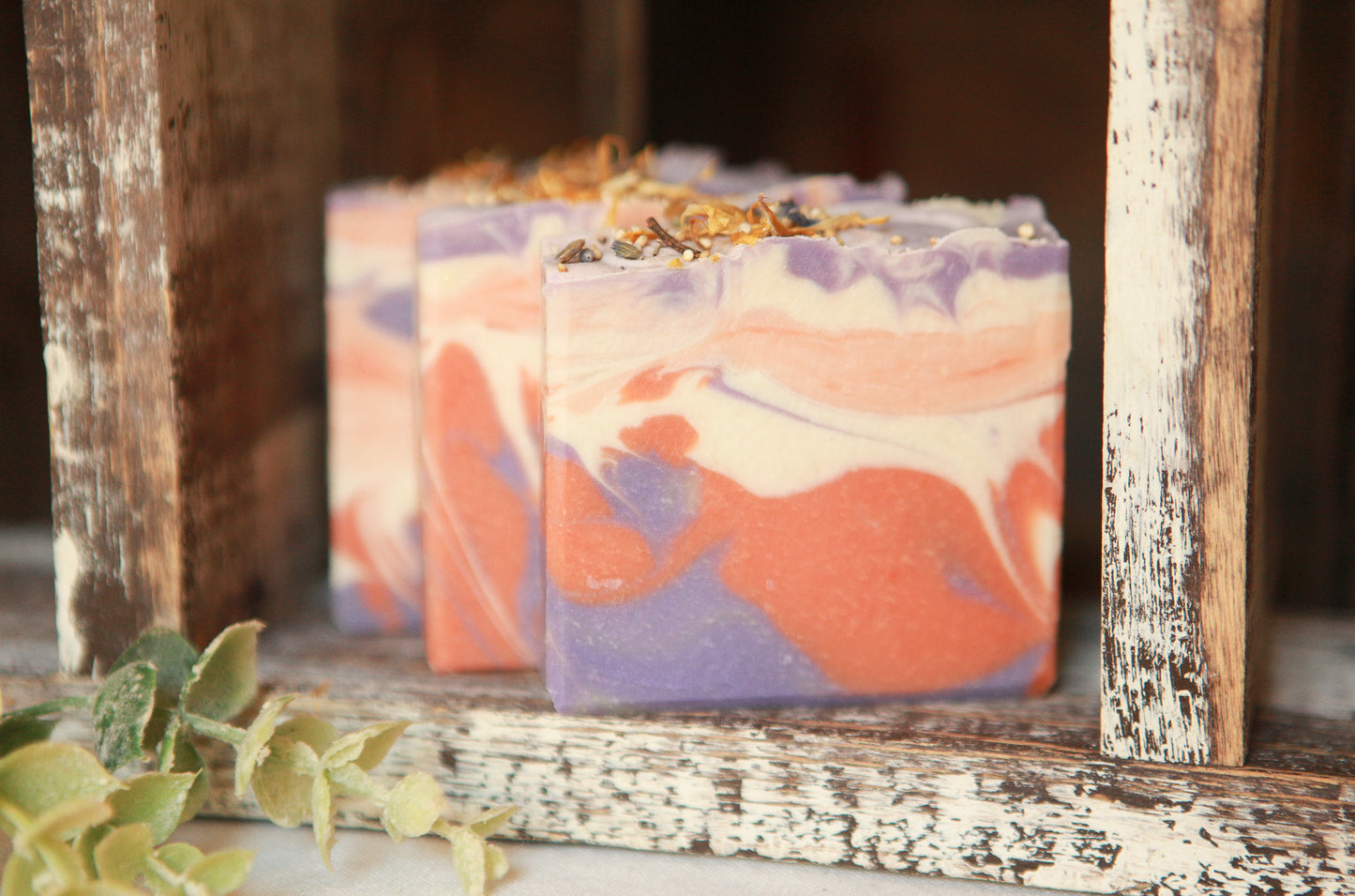 Lavender Apricot Cold Process Soap by Faith and Grace Soap Co.