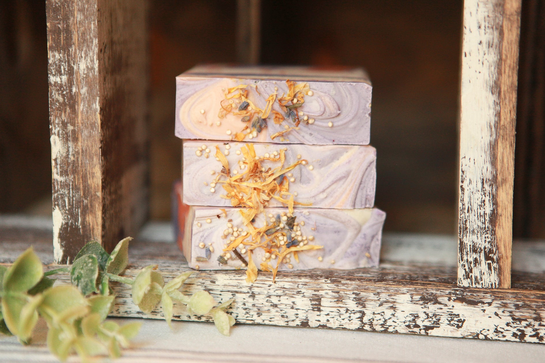 Lavender Apricot Cold Process Soap by Faith and Grace Soap Co.