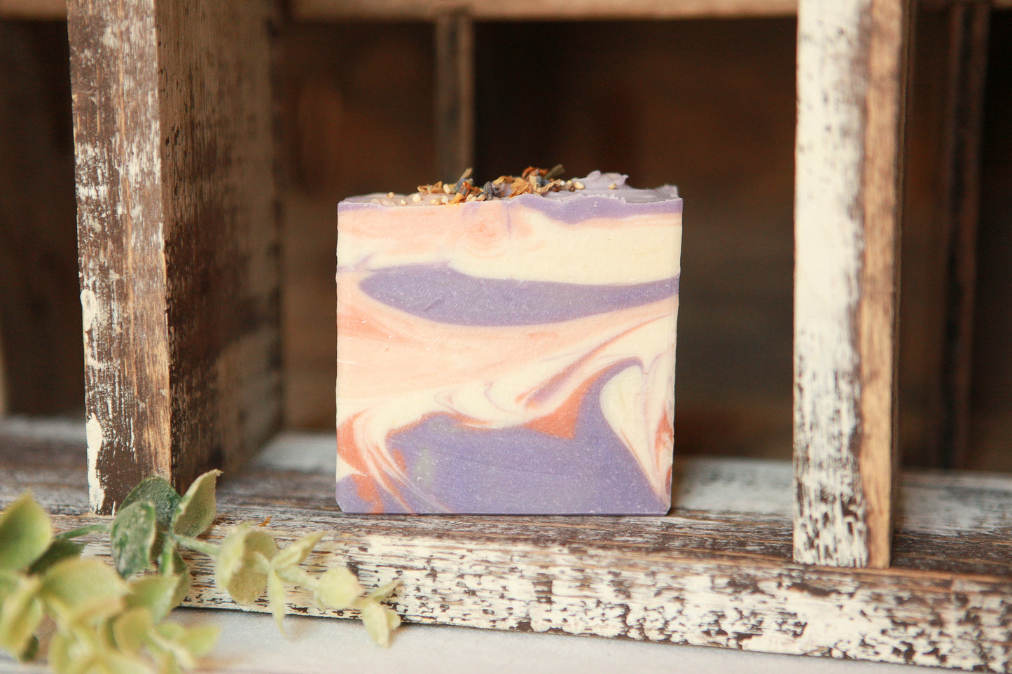 Lavender Apricot Cold Process Soap by Faith and Grace Soap Co.