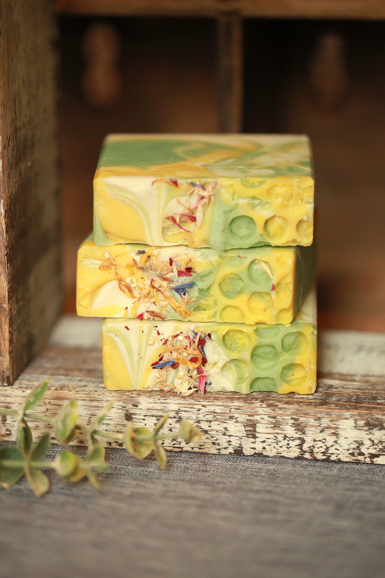 Honeysuckle Cold Process Bar Soap