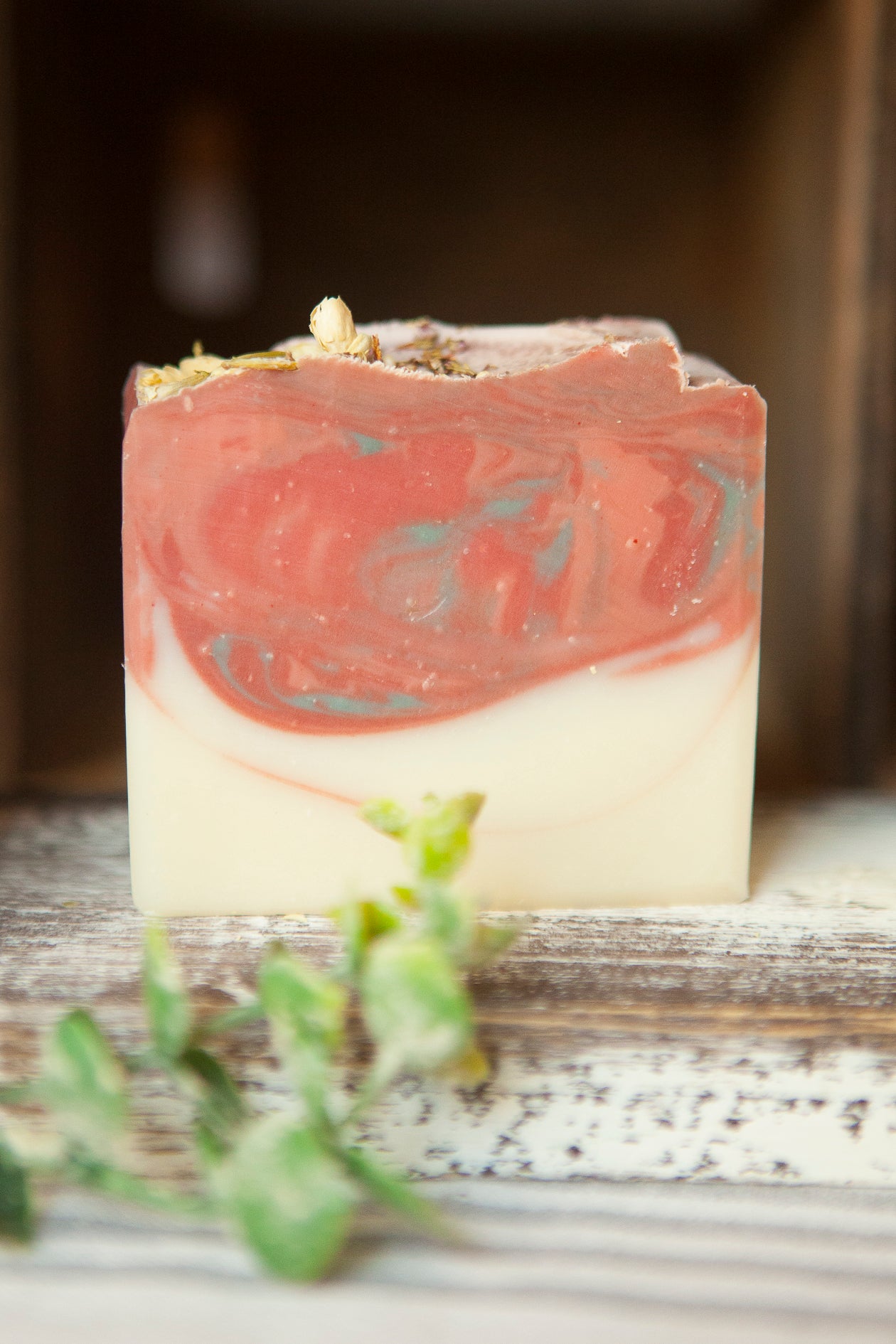 Peony and Amberwood Cold Process Soap by Faith and Grace Soap Co.