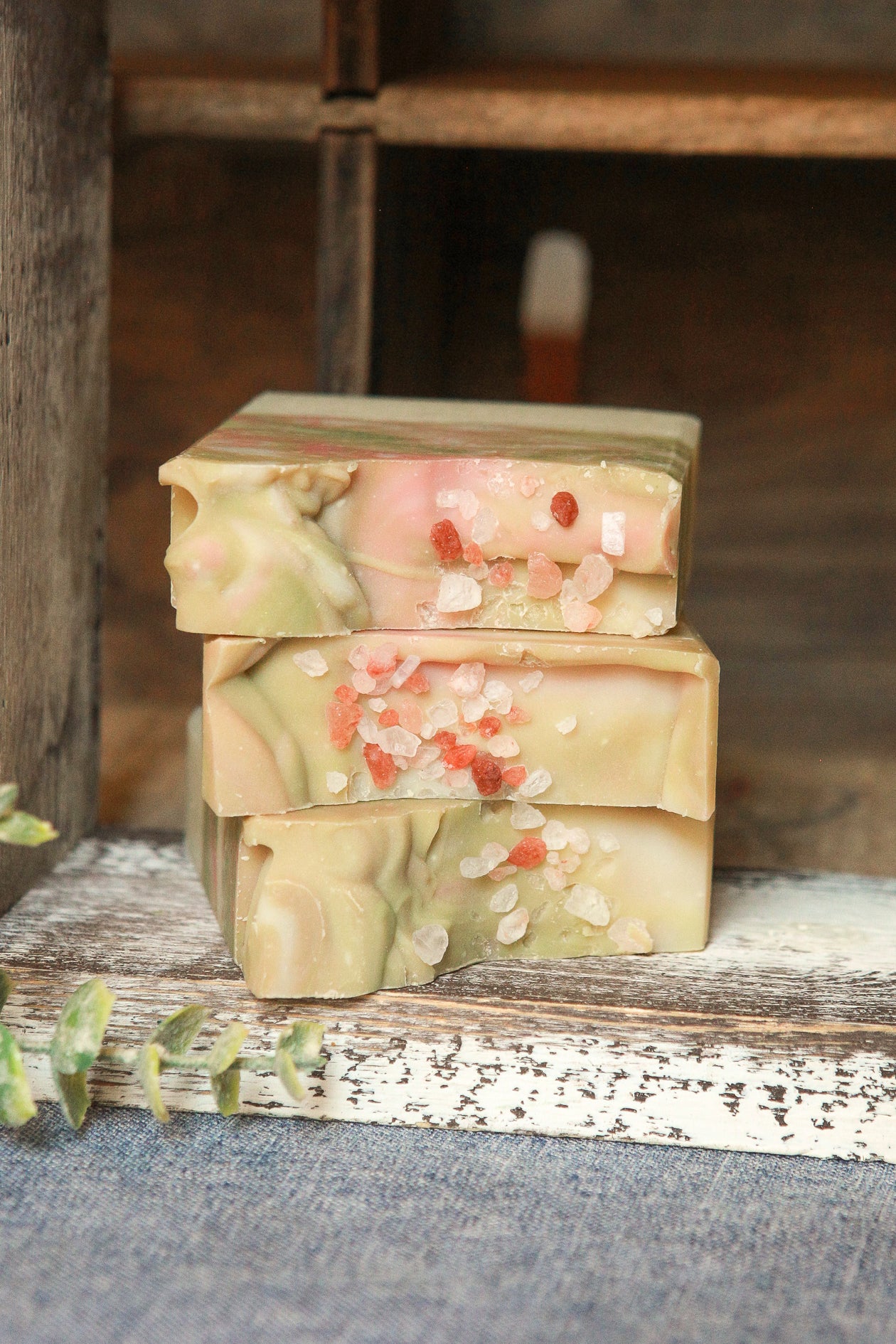 ROSEMARY MINT COLD PROCESS SOAP BY FAITH AND GRACE SOAP CO.