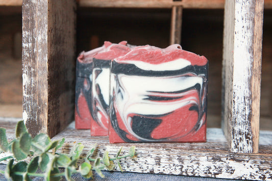 BLACK CHERRY MERLOT COLD PROCESS SOAP