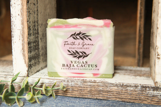 BAJA CACTUS COLD PROCESS SOAP - 4oz.