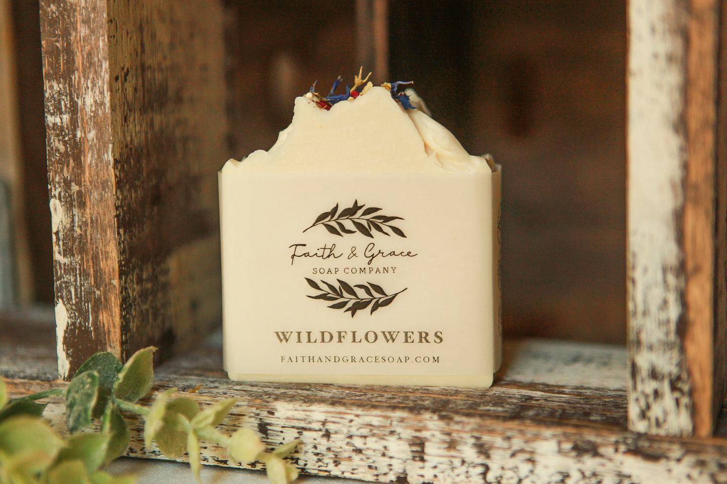 Wildflowers Cold Process Soap by Faith and Grace Soap Co.