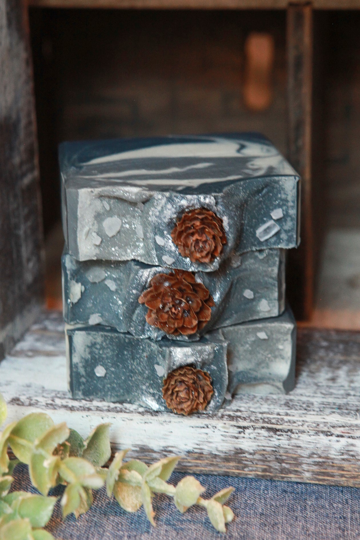 Winter Wonderland Cold Process Soap by Faith and Grace Soap Co.