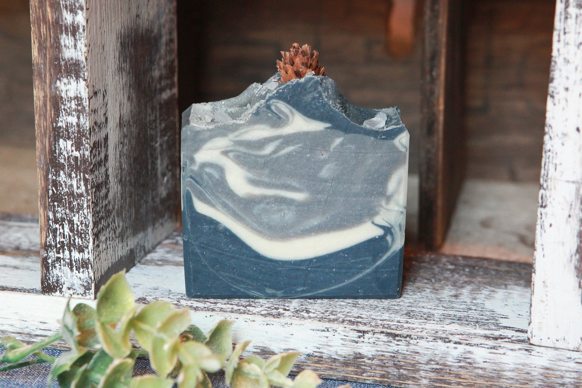 Winter Wonderland Cold Process Soap by Faith and Grace Soap Co.