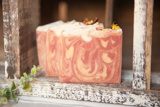 RED CURRANT COLD PROCESS SOAP BY FAITH AND GRACE SOAP CO.