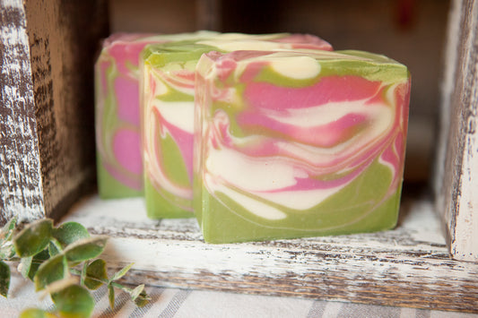 Vegas Baja Cactus Cold Process Soap by Faith and Grace Soap Co.